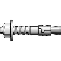 Power-Stud™ Wedge Anchors, Carbon Steel, 5/8" x 5"