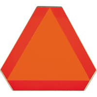 Slow Moving Vehicle Signs, Aluminum, 16" W x 16" H