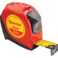 Long Measuring Tape , 1" x 8 m, Millimetres Graduations