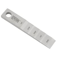 Stepped Wedge & Gauge