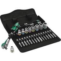 Zyklop Metric Speed Ratchet Set, 28 Pcs, 1/4" Drive Size