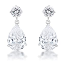 Shimmering CZ Earrings
