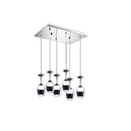 #13866 WINE GLASS PENDANT LIGHT