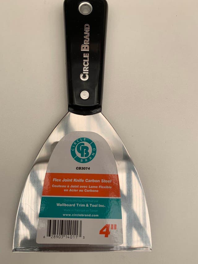 4'' PUTTY KNIFE NYLON HANDLE