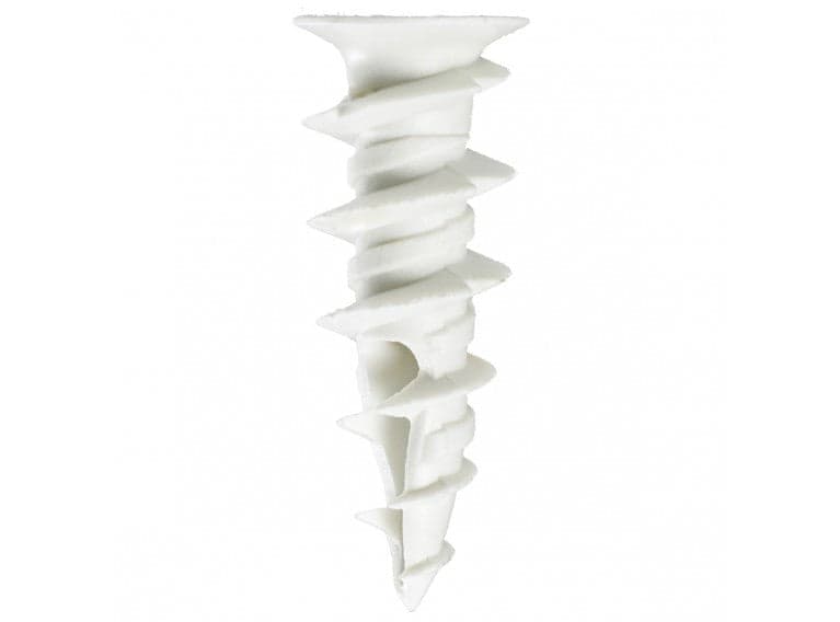 #6N+SCREWS, WALL DRILLER NYLON VERSION (100 PCS)