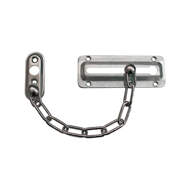SILVER CHAIN DOOR GUARD