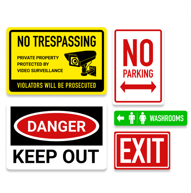 Aluminum Signs - 3mm