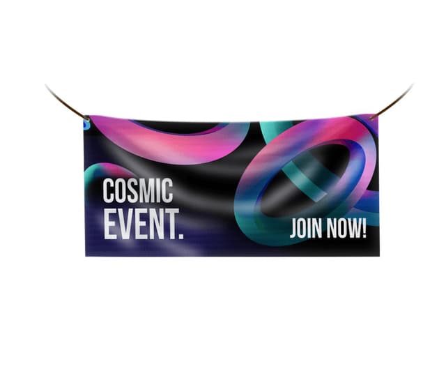 Vinyl Banner - 13oz Glossy