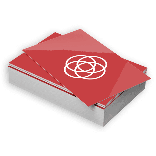 18pt Gloss-Laminated Business Cards