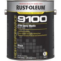 9100 System DTM Epoxy Mastic Base, Black, Gallon