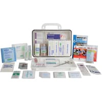 Contractors' First Aid Kit, Class 1 Medical Device, Plastic Box