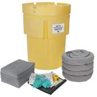 Premium Spill Kit, Universal, Drum, 95 US gal. Absorbancy