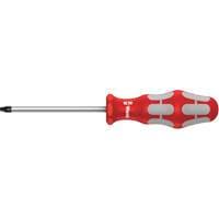 Square Plus Screwdriver, #3 Tip, Round, 10-5/16" L, Plastic Handle