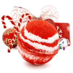 Pre Sale Candy Cane Crush Jewelry Bath Bomb
