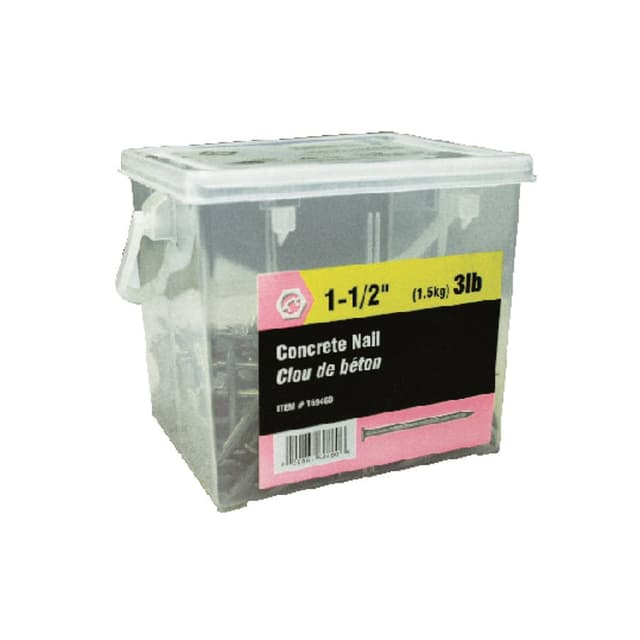 1-1/2'' CONCRETE NAIL (3 POUND)