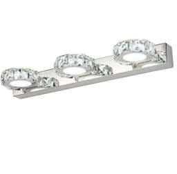 #13881 VANITY LIGHT (3 LIGHTS - ROUND)