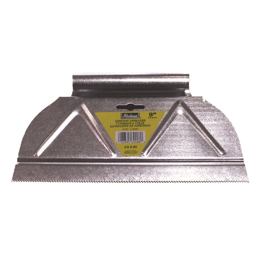 ADHESIVE SPREADER 9'' * 1/16''