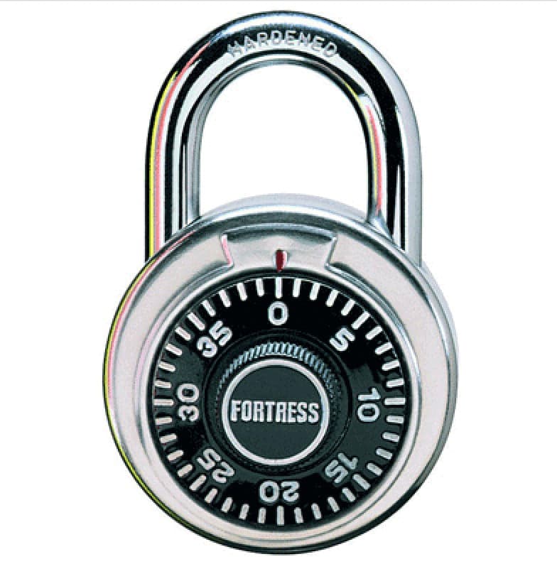 CASE HARDENED STEEL SHACKLE PADLOCK