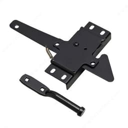 HAEVY-DUTY POST MOUNT GATE LATCH 6-3/4" X 2-5/16"