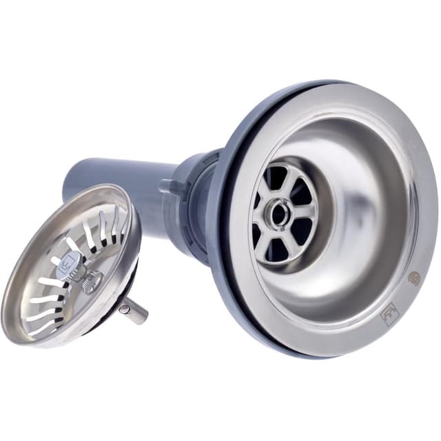 KITCHEN SINK DRAIN ASSEMBLY AND STRAINER