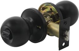 PRIVACY LOCK (BALL KNOB) OIL RUBBED BRONZE