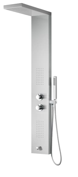 ST8858K SHOWER PANEL SATIN NICKEL