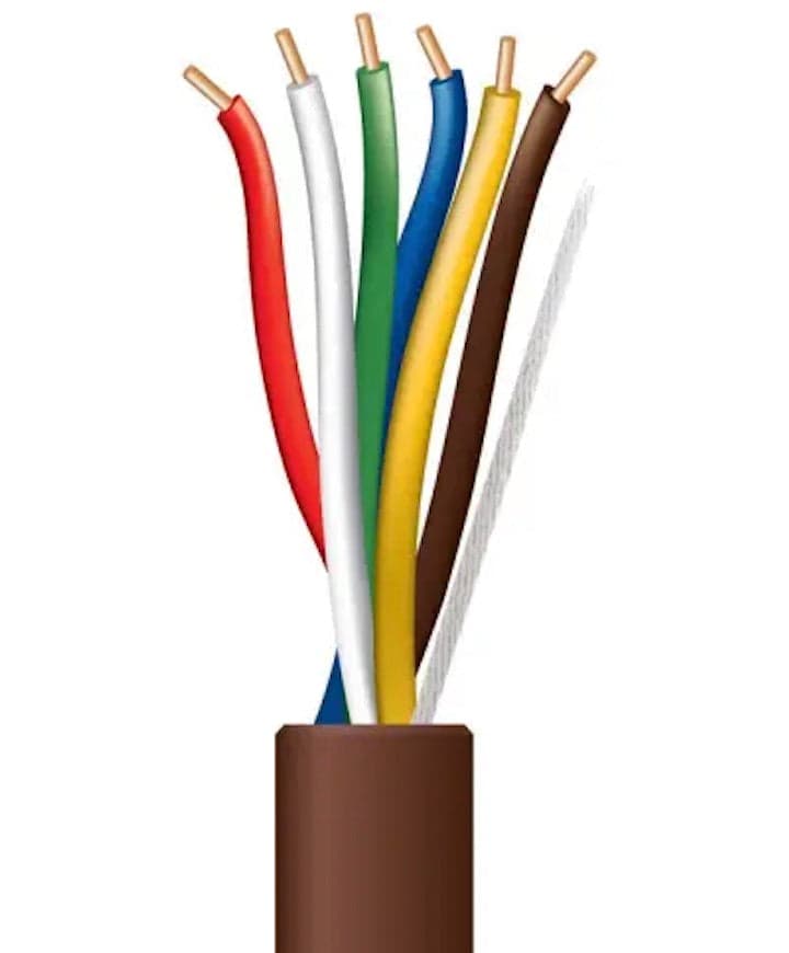 THERMOSTAT WIRE 18-6 (75M)