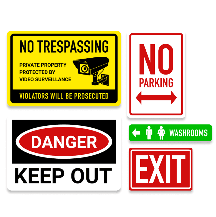 Aluminum Signs - 3mm