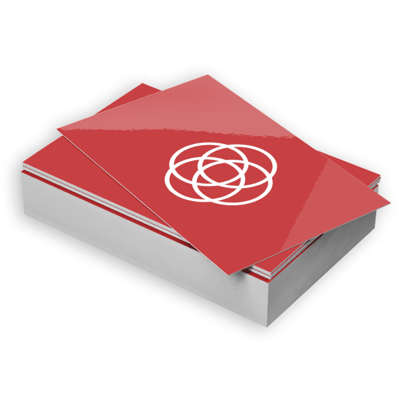 18pt Gloss-Laminated Business Cards