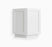 Shaker White - Base End Cabinet SW-BEC24