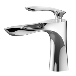 Chrome Basin Hot and Cold Water Faucet for Household Bathroom Cabinets - Lina Faucets