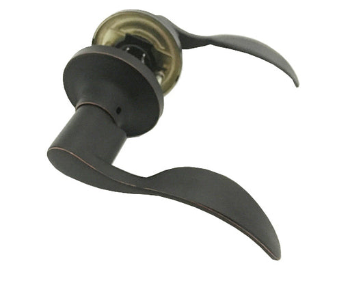 PASSAGE LOCK (ACCENT WAVE) OIL RUBBED BRONZE