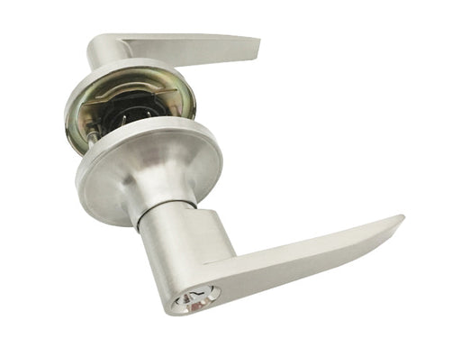 ENTRANCE LOCK (STRAIGHT LEVER) SATIN NICKEL