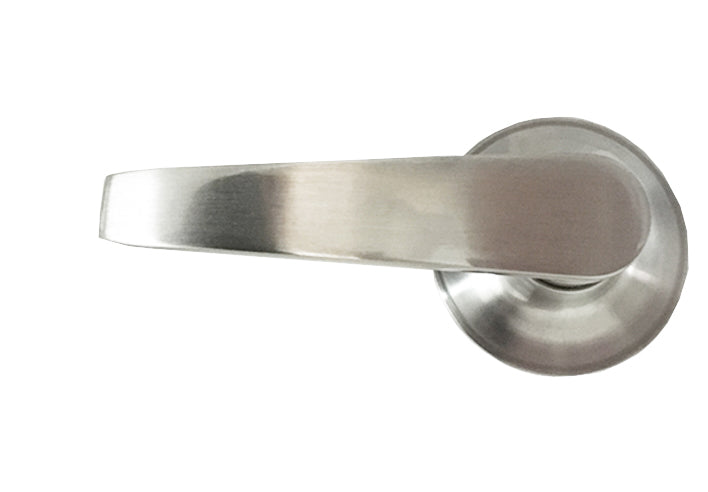 DUMMY LOCK (STRAIGHT LEVER) SATIN NICKEL
