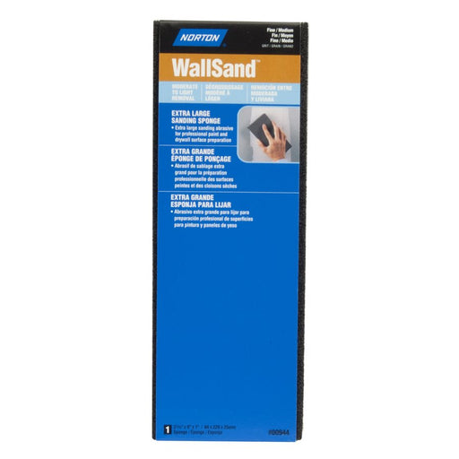 EXTRA LARGE SANDING SPONGE 3-5/16''*9''*1'' (FINE GRIT)