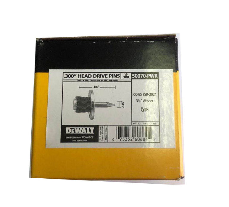3/4'' SUPER POINT PIN WITH STEEL WASHER 100 PCS