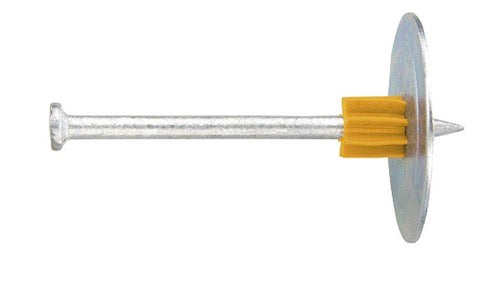 3'' SUPER POINT PIN WITH STEEL WASHER 100 PCS