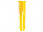 #4-6*7/8'' PLASTIC SCREW ANCHORS (100 PCS)
