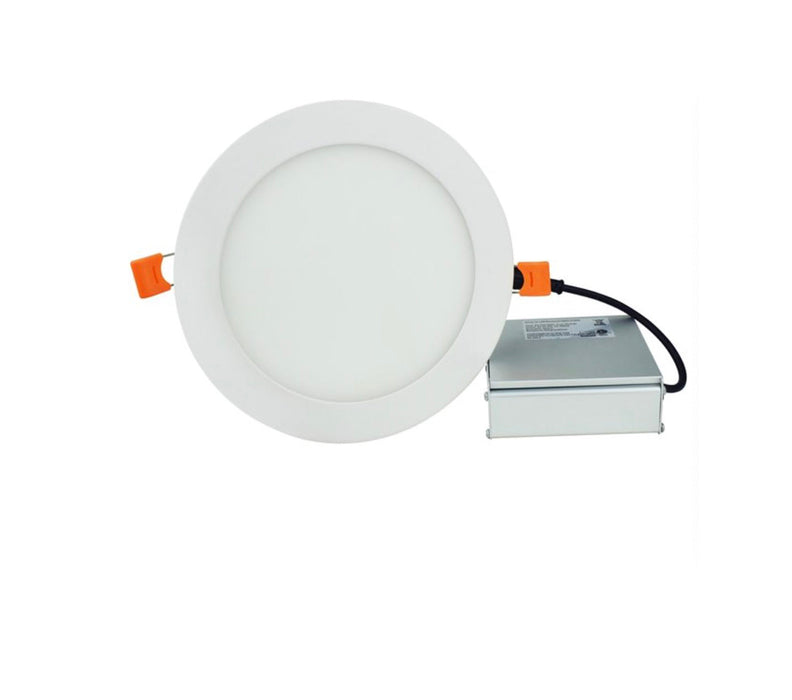 4" 10W 3000K DIMMABLE LED PANEL LIGHT WITH JUNCTION BOX- WHITE TRIM