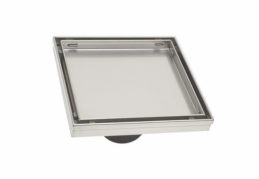 6"*6" SHOWER DRAIN WITH TILE INSERT GRATE