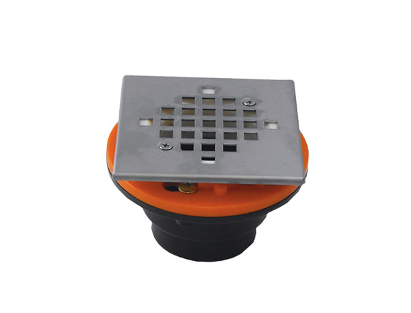 2'' SQUARE ABS CLAMPING SHOWER DRAIN