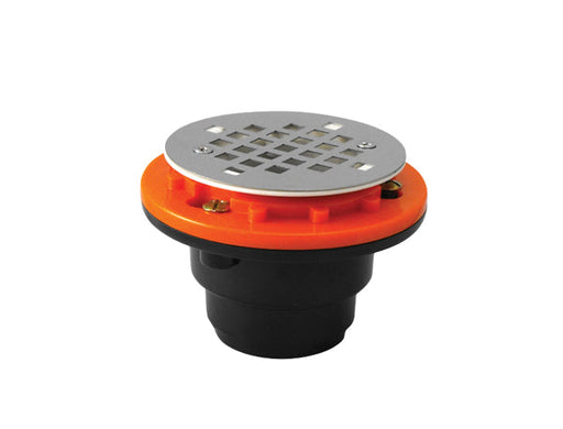 2'' ROUND ABS CLAMPING SHOWER DRAIN
