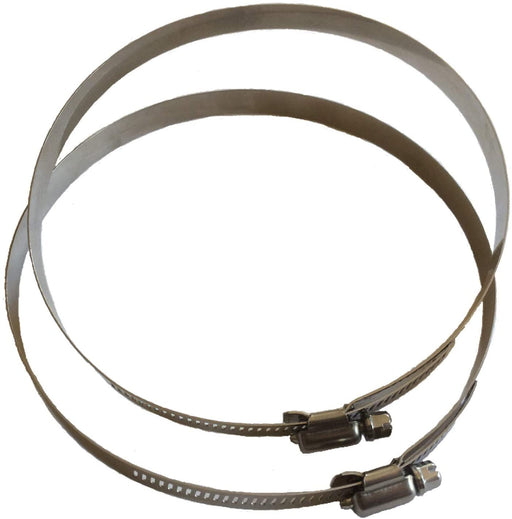 6" ADJUSTABLE STAINLESS STEEL DUCT CLAMP HOSE CLIP-1PC