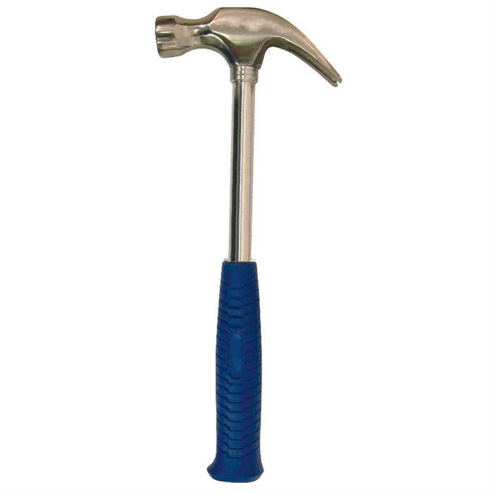 CLAW HAMMER WITH RUBBER GRIP (16 OZ.)