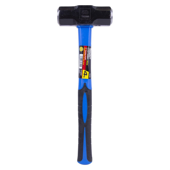 16'' SLEDGE HAMMER WITH FIBERGLASS HANDLE (4 LB)