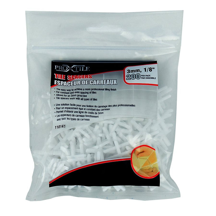 1/8'' (3 mm) TILE SPACER (200 pcs)