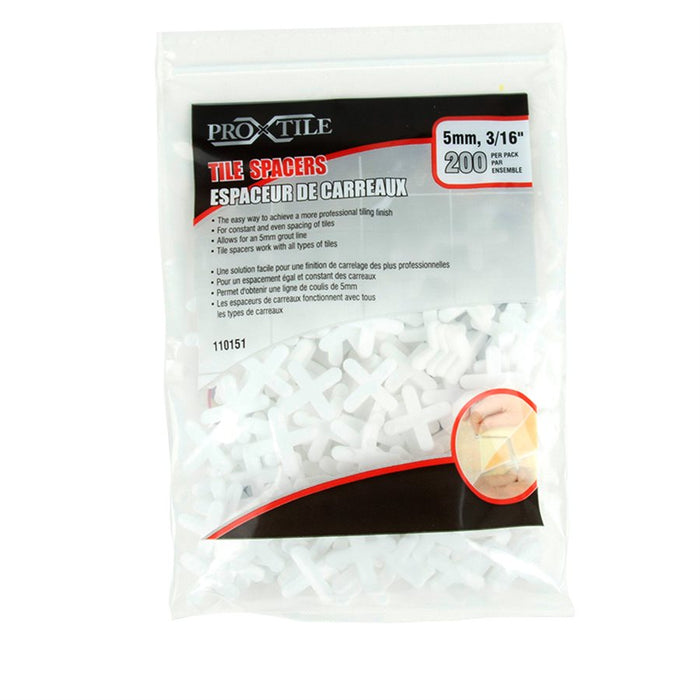 3/16'' (5 mm) TILE SPACER (200 pcs)