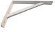 8''*12'' WHITE HEAVY DUTY SHELF-SUPPORT