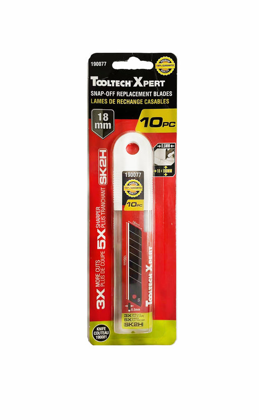 18MM SNAP-OFF REPLACEMENT BLADES (10 PC)