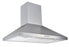 36" STAINLESS STEEL WALL HOOD - 3 SPEEDS - PUSH BUTTON - LED LIGHT - WITH ALUMINUM FILTER - 400 CFM - 7 Sones